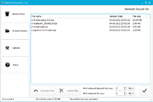 Network Recycle Bin - Deleted Files